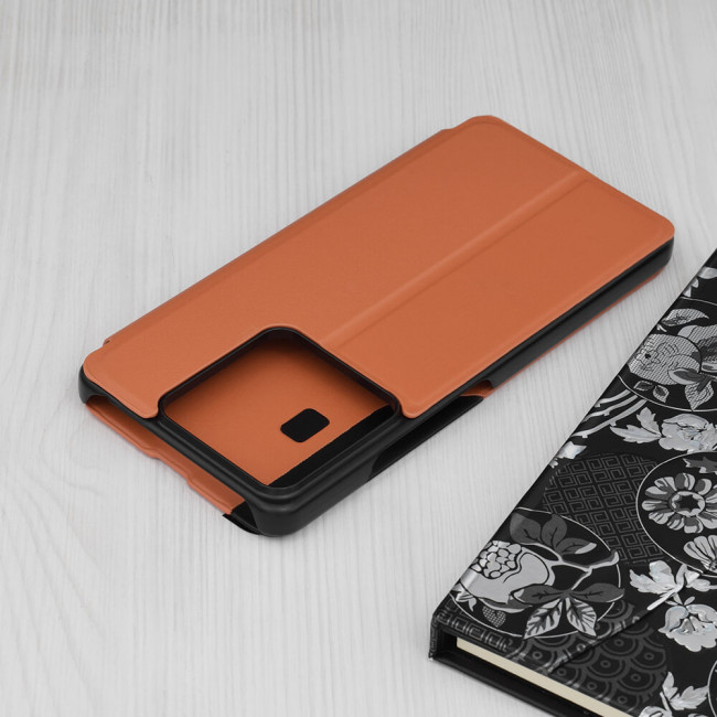 Techsuit Xiaomi Redmi Note 13 5G - eFold Series - Θήκη Βιβλίο - Orange