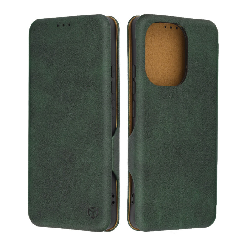 Techsuit Xiaomi Redmi Note 13 4G - Safe Wallet Plus - Θήκη Βιβλίο - Green