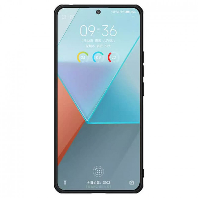 Nillkin Xiaomi Redmi Note 13 Pro 5G / Poco X6 - Super Frosted Shield - Σκληρή Θήκη - Black