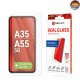 Displex Samsung Galaxy A35 5G / A55 5G / M35 - Premium Real Glass 2D - Προστασία Οθόνης - Αντιχαρακτικό Γυαλί / Tempered Glass - Διάφανο