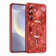 Techsuit Samsung Galaxy S24 Plus - MagSafe - Luxury Glitter - Θήκη Σιλικόνης - Red