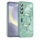 Techsuit Samsung Galaxy S24 Plus - MagSafe - Luxury Glitter - Θήκη Σιλικόνης - Light Green