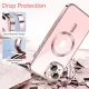 Techsuit iPhone 15 - Luxury Crystal MagSafe - Θήκη Σιλικόνης - Pink