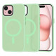 Techsuit iPhone 15 - HaloFrost MagSafe - Σκληρή Θήκη με Πλαίσιο Σιλικόνης - Light Green