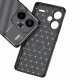 Techsuit Xiaomi Redmi Note 13 Pro+ 5G - CarbonFiber - Θήκη Σιλικόνης - Black