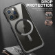 Supcase iPhone 15 Pro - Unicorn Beetle Slim Clear MagSafe Σκληρή Θήκη - Black