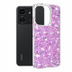 Techsuit Xiaomi Redmi 13C 4G / 13C 5G / Poco M6 5G / C65 - Sparkly Glitter - Σκληρή Θήκη με Πλαίσιο Σιλικόνης - Magenta