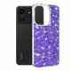 Techsuit Xiaomi Redmi 13C 4G / 13C 5G / Poco M6 5G / C65 - Sparkly Glitter - Σκληρή Θήκη με Πλαίσιο Σιλικόνης - Purple