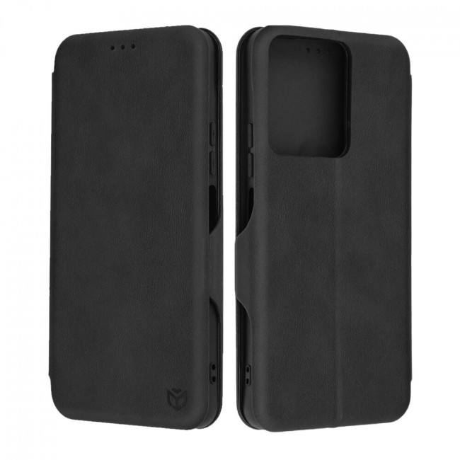 Techsuit Xiaomi Redmi 13C 4G / 13C 5G / Poco M6 5G / C65 - Safe Wallet Plus - Θήκη Βιβλίο - Black