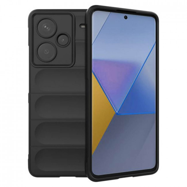 Techsuit Xiaomi Redmi Note 13 Pro+ 5G Magic Shield Θήκη Σιλικόνης TPU - Black