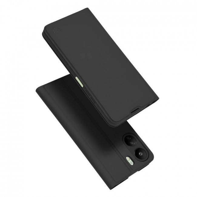 Techsuit Xiaomi Redmi 13C 4G / Poco C65 - Magskin Book - Θήκη Βιβλίο - Black