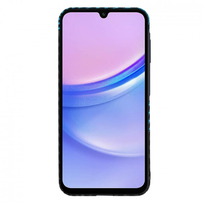 Techsuit Samsung Galaxy A15 4G / A15 5G Σκληρή Θήκη Carbonite FiberShell - Blue Pulse