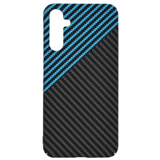 Techsuit Samsung Galaxy A55 5G Σκληρή Θήκη Carbonite FiberShell - Blue Pulse