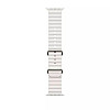 Techsuit Λουράκι Apple Watch 2 / 3 / 4 / 5 / 6 / 7 / 8 / 9 / 10 / SE - 38 / 40 / 41 / 42 mm Watchband W038 Σιλικόνης - White