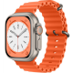 Techsuit Λουράκι Apple Watch 2 / 3 / 4 / 5 / 6 / 7 / 8 / 9 / SE / SE 2 / Ultra / Ultra 2 - 42 / 44 / 45 / 49 mm Watchband W038 Σιλικόνης - Orange