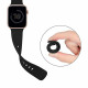 Techsuit W031 Λουράκι Apple Watch 4 / 5 / 6 / 7 / 8 / 9 / 10 / SE / ULTRA 1 / ULTRA 2 - 44 / 45 / 46 / 49 mm Watchband Λαστιχένιο - Black