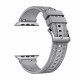 Techsuit Λουράκι Apple Watch 2 / 3 / 4 / 5 / 6 / 7 / 8 / 9 / 10 / SE - 38 / 40 / 41 / 42 mm Watchband Σιλικόνης W051 - Gray