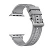 Techsuit Λουράκι Apple Watch 4 / 5 / 6 / 7 / 8 / 9 / 10 / SE / ULTRA 1 / ULTRA 2 - 44 / 45 / 46 / 49 mm Watchband Σιλικόνης W051 - Gray