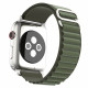 Techsuit Λουράκι Apple Watch 2 / 3 / 4 / 5 / 6 / 7 / 8 / 9 / SE / SE 2 - 38 / 40 / 41 mm Watchband W037 Nylon - Army Green