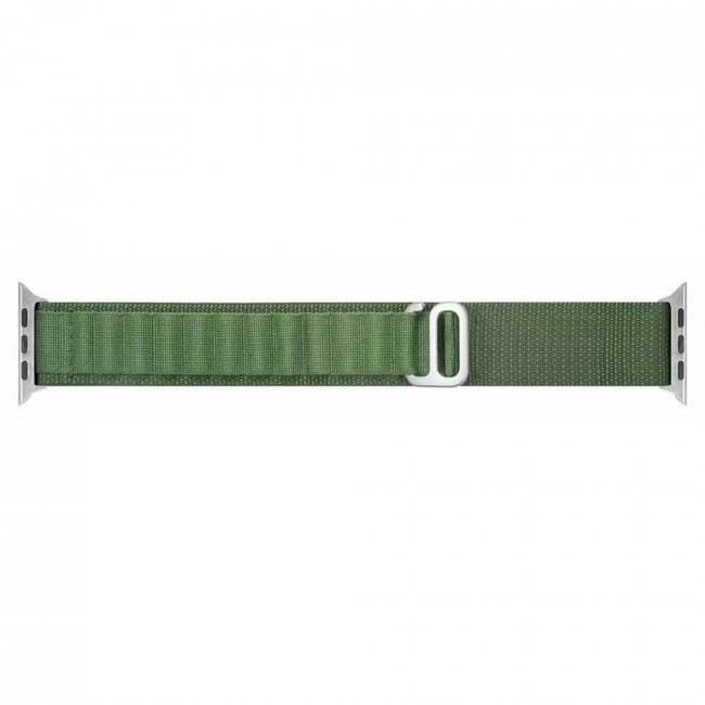 Techsuit Λουράκι Apple Watch 2 / 3 / 4 / 5 / 6 / 7 / 8 / 9 / SE / SE 2 - 38 / 40 / 41 mm Watchband W037 Nylon - Army Green