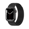 Techsuit Λουράκι Apple Watch 2 / 3 / 4 / 5 / 6 / 7 / 8 / 9 / 10 / SE - 38 / 40 / 41 / 42 mm Watchband W037 Nylon - Black