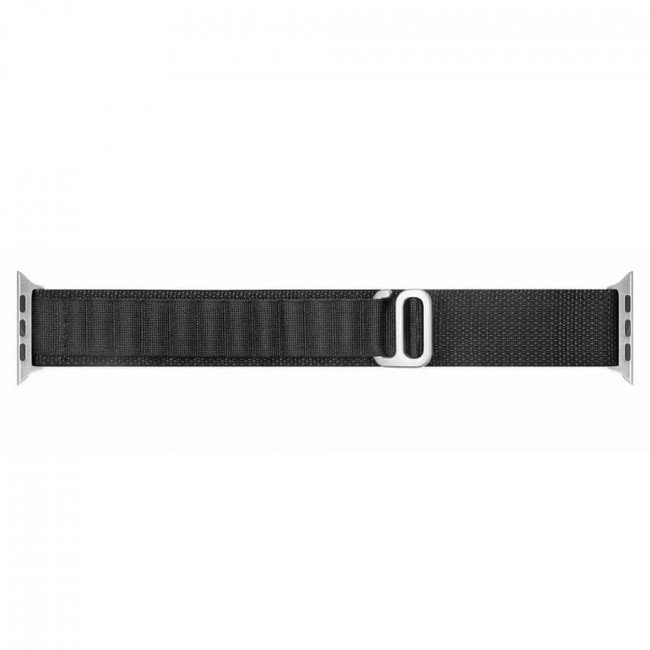 Techsuit Λουράκι Apple Watch 2 / 3 / 4 / 5 / 6 / 7 / 8 / 9 / 10 / SE - 38 / 40 / 41 / 42 mm Watchband W037 Nylon - Black