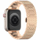 Techsuit Λουράκι Apple Watch 2 / 3 / 4 / 5 / 6 / 7 / 8 / 9 / 10 / SE - 38 / 40 / 41 / 42 mm Watchband από Ανοξείδωτο Ατσάλι W052 - Rose Gold