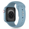 Tech-Protect Λουράκι Apple Watch 4 / 5 / 6 / 7 / 8 / 9 / 10 / SE / ULTRA 1 / ULTRA 2 - 44 / 45 / 46 / 49 mm Silicone Σιλικόνης - Winter Blue