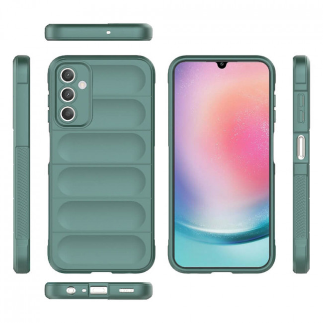 Techsuit Samsung Galaxy A25 5G Magic Shield Θήκη Σιλικόνης TPU - Green