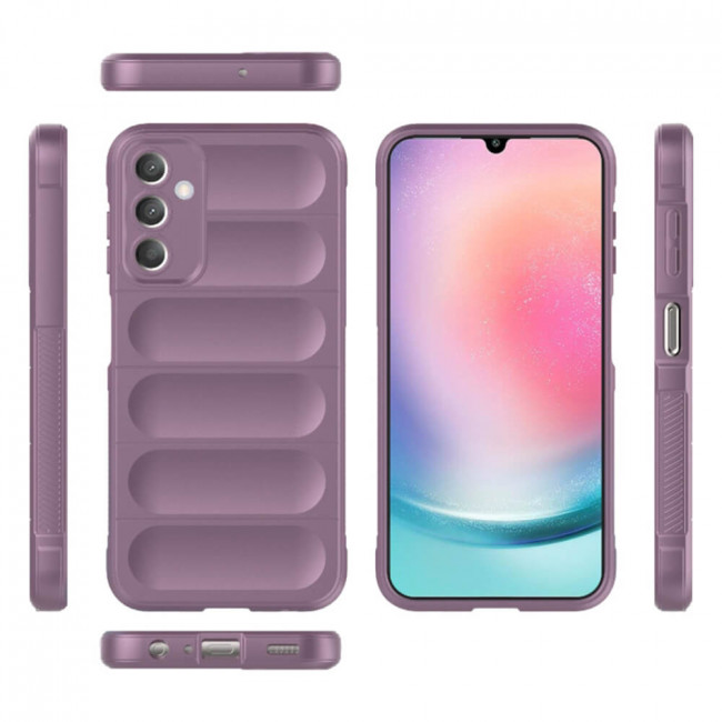 Techsuit Samsung Galaxy A25 5G Magic Shield Θήκη Σιλικόνης TPU - Purple