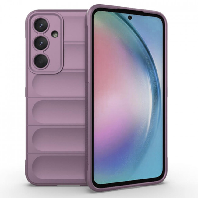 Techsuit Samsung Galaxy A35 5G Magic Shield Θήκη Σιλικόνης TPU - Purple