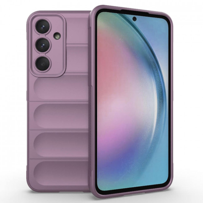 Techsuit Samsung Galaxy A55 5G Magic Shield Θήκη Σιλικόνης TPU - Purple