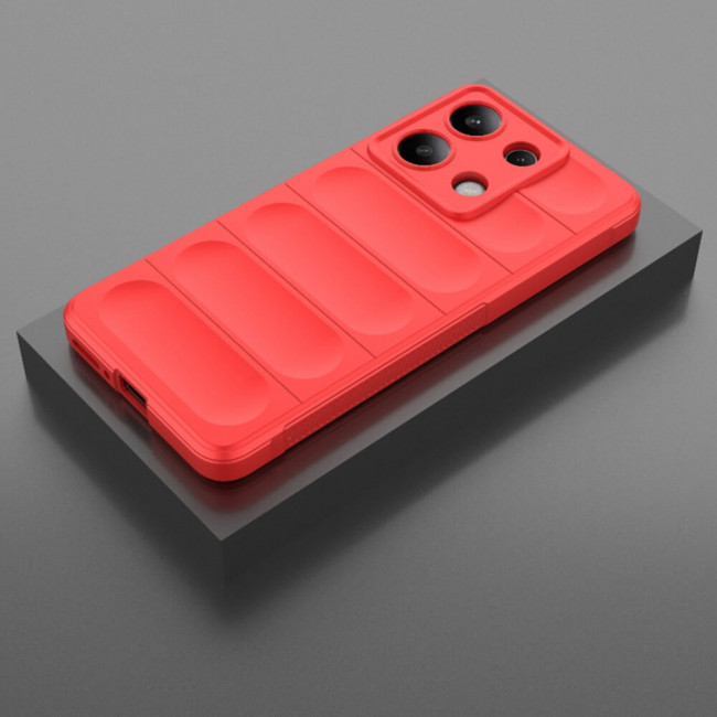 Techsuit Xiaomi Redmi Note 13 4G Magic Shield Θήκη Σιλικόνης TPU - Red