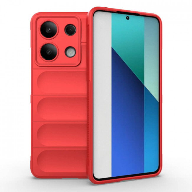 Techsuit Xiaomi Redmi Note 13 4G Magic Shield Θήκη Σιλικόνης TPU - Red