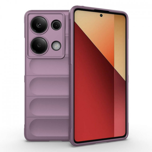 Techsuit Xiaomi Redmi Note 13 Pro 5G / Poco X6 5G Magic Shield Θήκη Σιλικόνης TPU - Purple