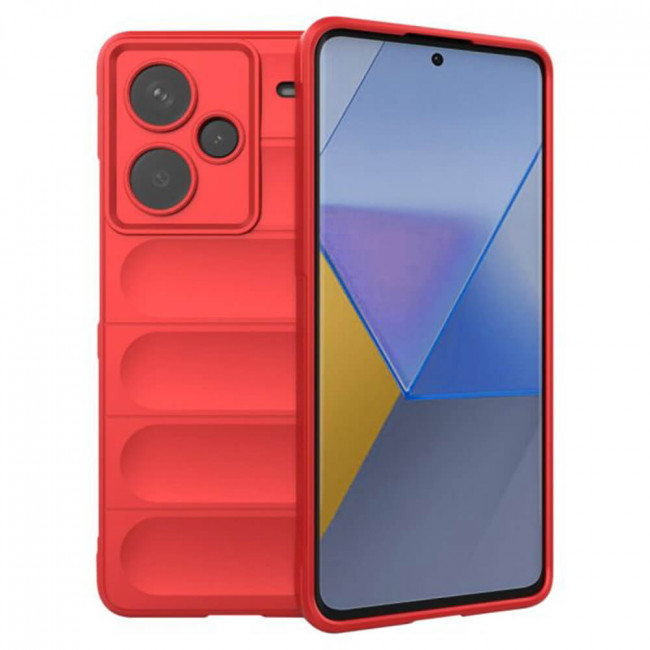 Techsuit Xiaomi Redmi Note 13 Pro+ 5G Magic Shield Θήκη Σιλικόνης TPU - Red