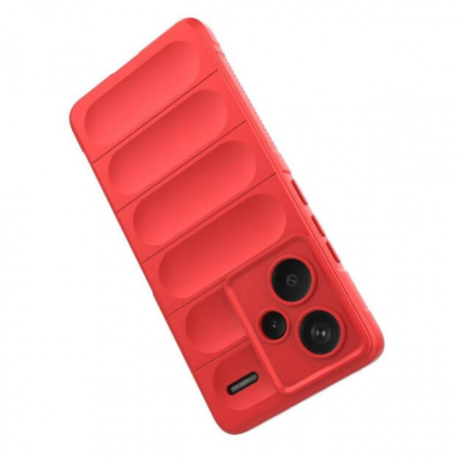 Techsuit Xiaomi Redmi Note 13 Pro+ 5G Magic Shield Θήκη Σιλικόνης TPU - Red