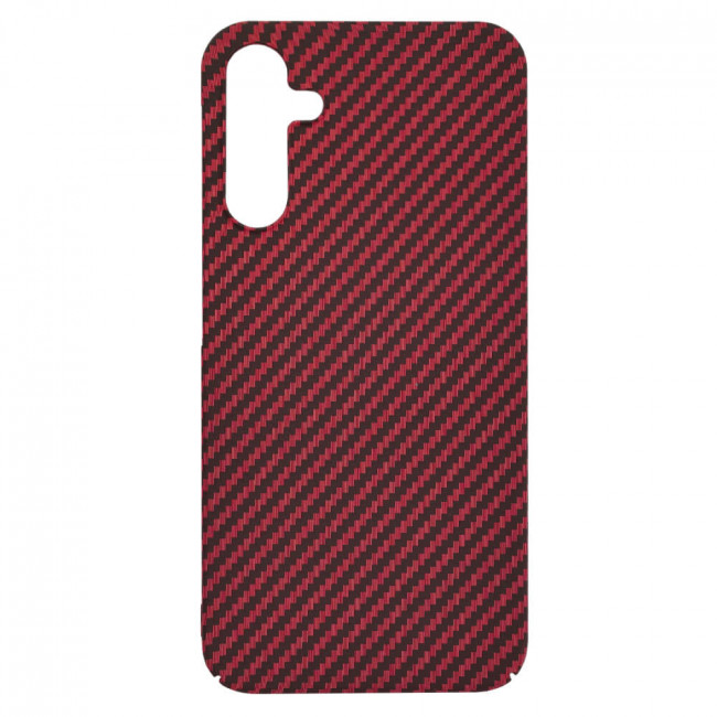 Techsuit Samsung Galaxy A15 4G / A15 5G Σκληρή Θήκη Carbonite FiberShell - Red