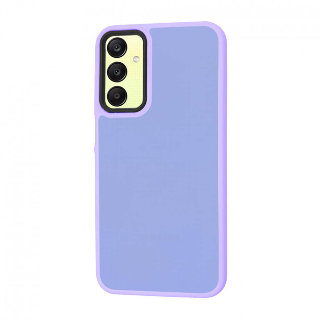 Techsuit Samsung Galaxy A25 5G - HaloFrost Series - Σκληρή Θήκη με Πλαίσιο Σιλικόνης - Light Purple