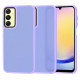 Techsuit Samsung Galaxy A25 5G - HaloFrost Series - Σκληρή Θήκη με Πλαίσιο Σιλικόνης - Light Purple