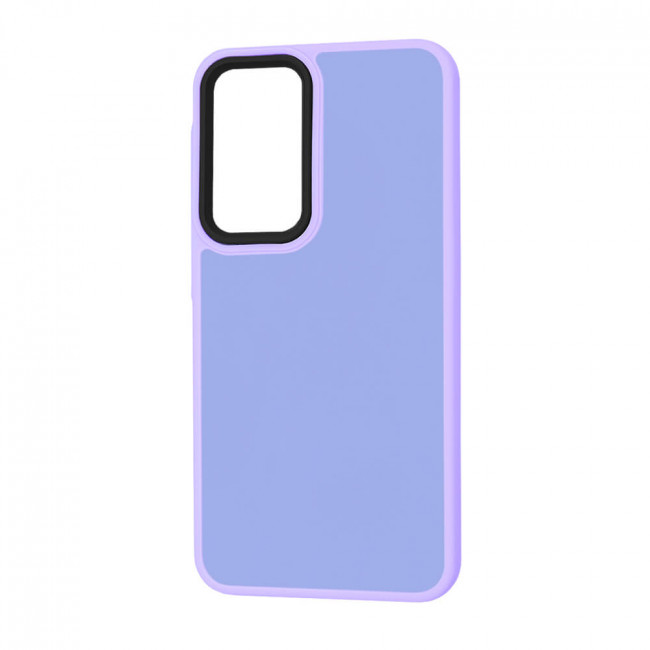 Techsuit Samsung Galaxy A55 5G - HaloFrost Series - Σκληρή Θήκη με Πλαίσιο Σιλικόνης - Light Purple