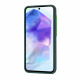 Techsuit Samsung Galaxy A55 5G - HaloFrost Series - Σκληρή Θήκη με Πλαίσιο Σιλικόνης - Midnight Green