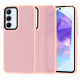 Techsuit Samsung Galaxy A55 5G - HaloFrost Series - Σκληρή Θήκη με Πλαίσιο Σιλικόνης - Pink