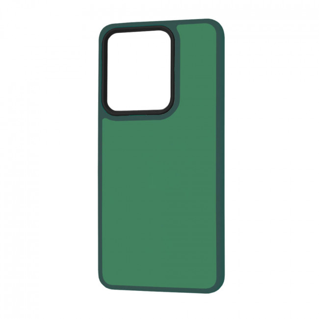 Techsuit Xiaomi Redmi Note 13 4G - HaloFrost Series - Σκληρή Θήκη με Πλαίσιο Σιλικόνης - Midnight Green