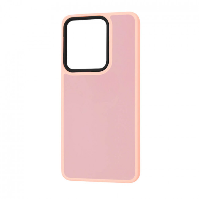 Techsuit Xiaomi Redmi Note 13 4G - HaloFrost Series - Σκληρή Θήκη με Πλαίσιο Σιλικόνης - Pink