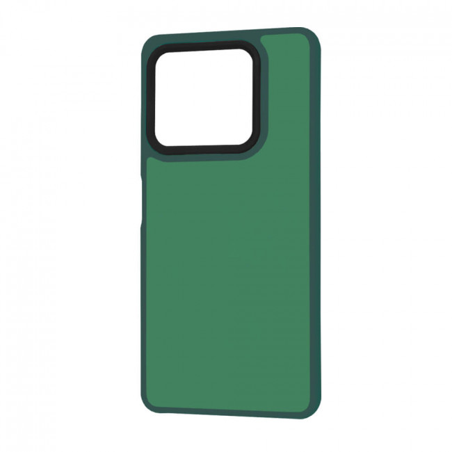 Techsuit Xiaomi Redmi Note 13 5G - HaloFrost Series - Σκληρή Θήκη με Πλαίσιο Σιλικόνης - Midnight Green