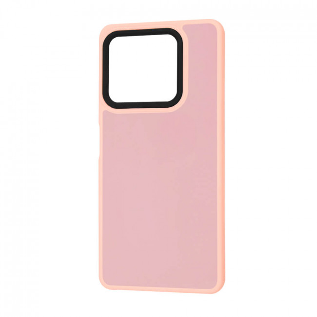 Techsuit Xiaomi Redmi Note 13 5G - HaloFrost Series - Σκληρή Θήκη με Πλαίσιο Σιλικόνης - Pink