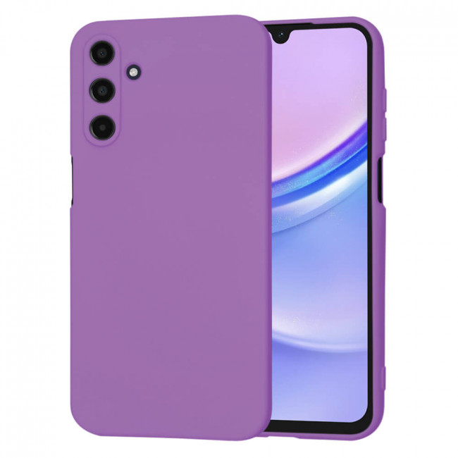 Techsuit Samsung Galaxy A15 4G / A15 5G SoftFlex Θήκη Σιλικόνης - Purple