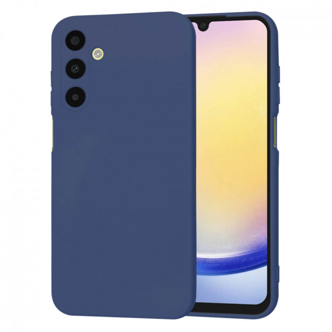 Techsuit Samsung Galaxy A25 5G SoftFlex Θήκη Σιλικόνης - Navy Blue