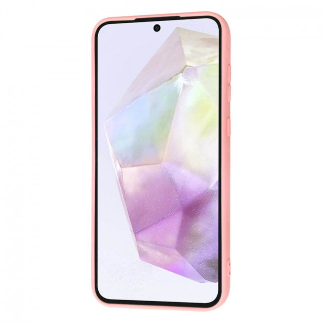 Techsuit Samsung Galaxy A35 5G SoftFlex Θήκη Σιλικόνης - Chalk Pink